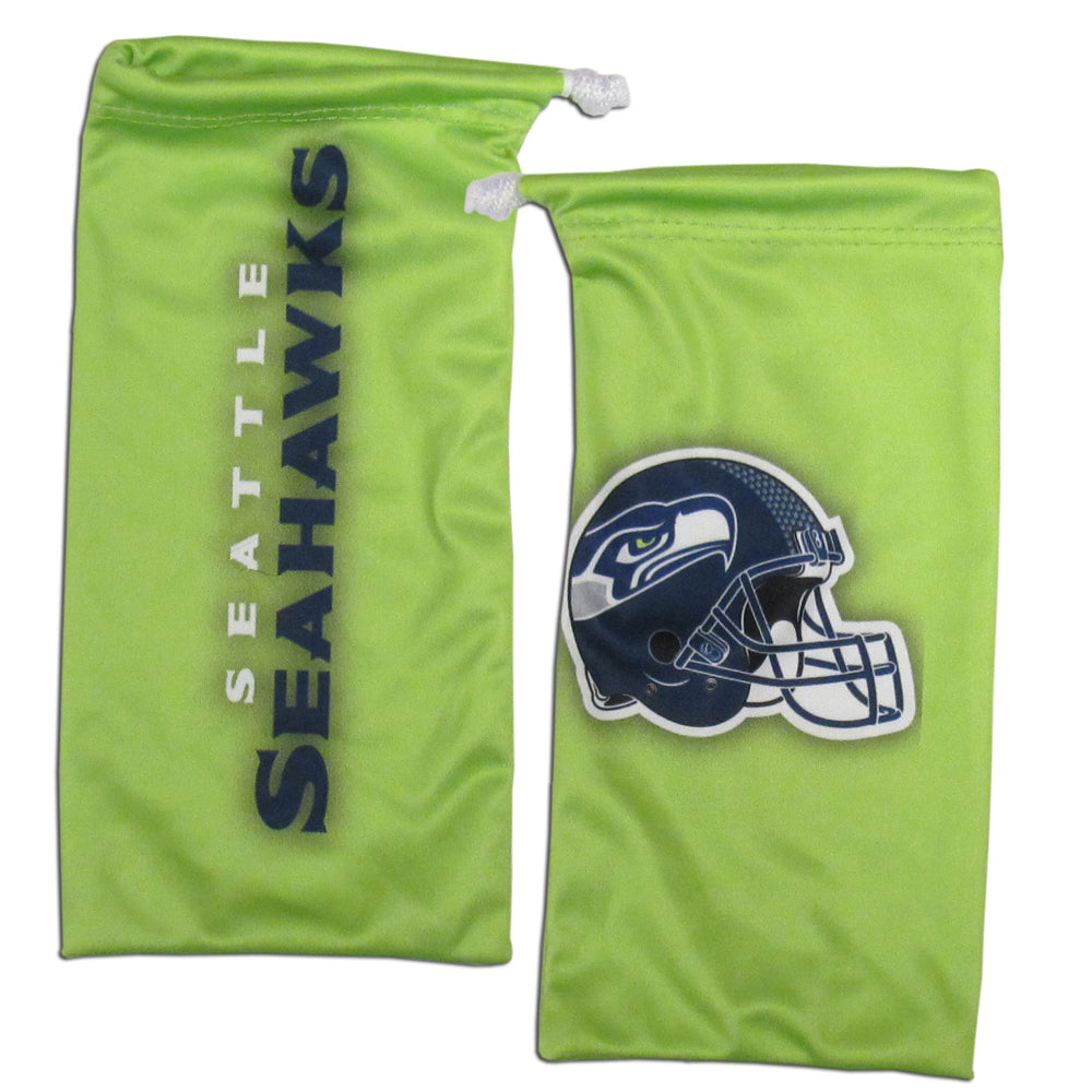 Seattle Seahawks Sunglasses / Glasses Microfiber Bag (NFL Football)