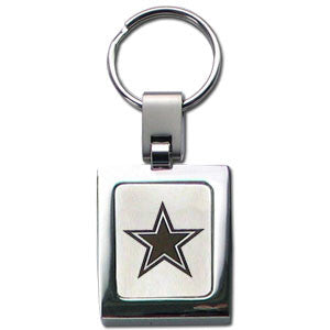 Dallas Cowboys Key Chain with Etched Team Logo (NFL)