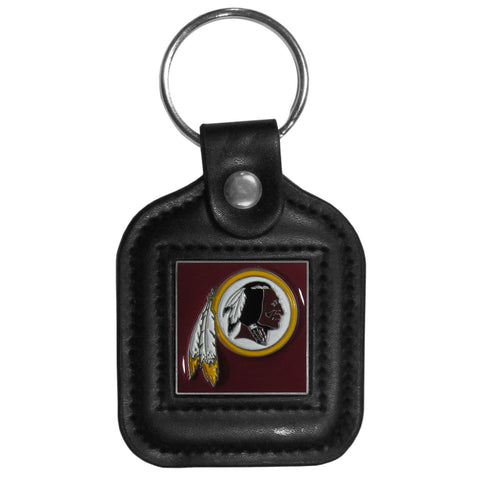 Washington Redskins Square Leatherette Key Chain (NFL Football)