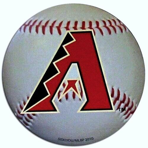 Arizona Diamondbacks 3" Baseball Magnet MLB Licensed