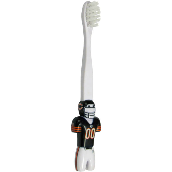 Chicago Bears Kids Soft Toothbrush NFL Licensed Football