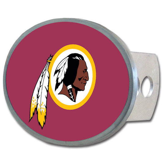Washington Redskins Metal Oval Hitch Cover (NFL Football)