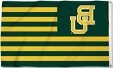 Baylor Bears 3' x 5' Flag (Stripes With "BU" Logo) NCAA