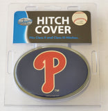 Philadelphia Phillies Metal Oval Hitch Cover MLB Baseball