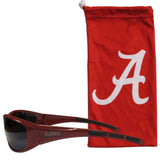 Alabama Crimson Tide Wrap Sunglasses with Microfiber Bag (NCAA)