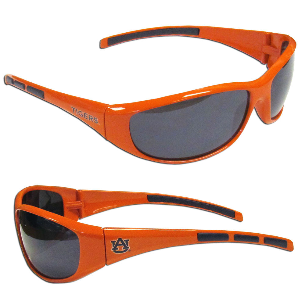 Auburn Tigers Wrap Sunglasses with Microfiber Bag (NCAA)