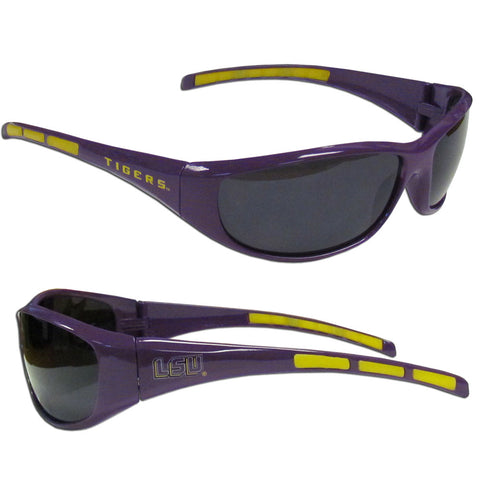 LSU Tigers Wrap Sunglasses (NCAA)
