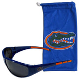 Florida Gators Wrap Sunglasses with Microfiber Bag (NCAA)