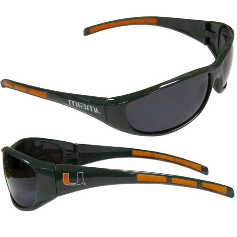 Miami Hurricanes Wrap Sunglasses (NCAA)