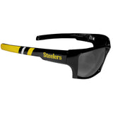 Pittsburgh Steelers Edge Wrap Sunglasses (NFL) BLK