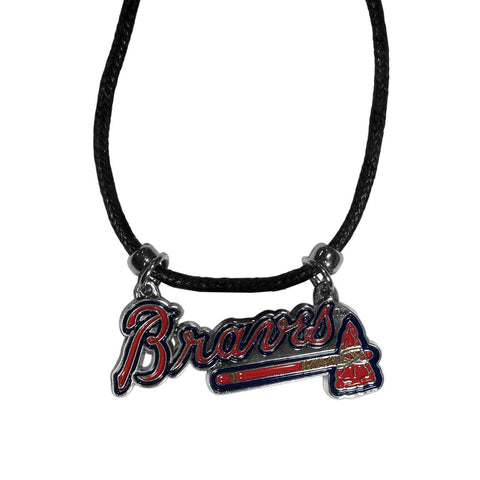 Atlanta Braves Cord Necklace (MLB Baseball) Licensed