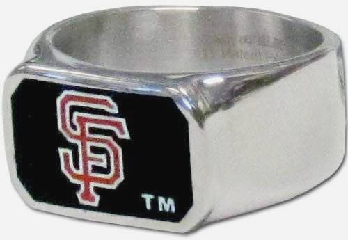 San Francisco Giants Steel Ring Bottle Opener Size 9 - MLB Baseball