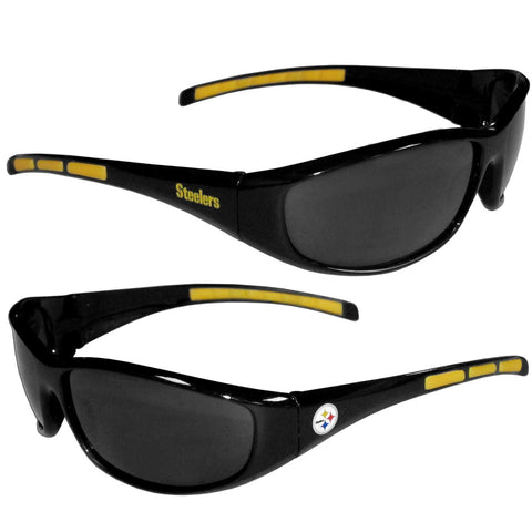 Pittsburgh Steelers Wrap Sunglasses Licensed NFL Football