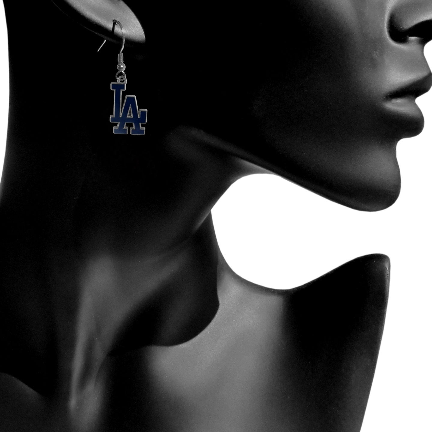 Los Angeles Dodgers Dangle Earrings (Zinc) MLB Jewelry