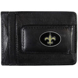 New Orleans Saints Fine Leather Money Clip (NFL) Card & Cash Holder