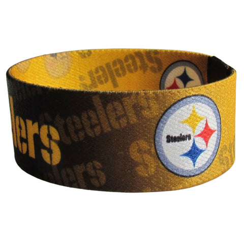 Pittsburgh Steelers Stretch Bracelet NFL Football Licensed Jewelry