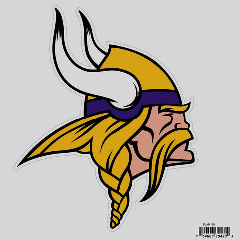 Minnesota Vikings Licensed Outdoor Rated Magnet (NFL) Football