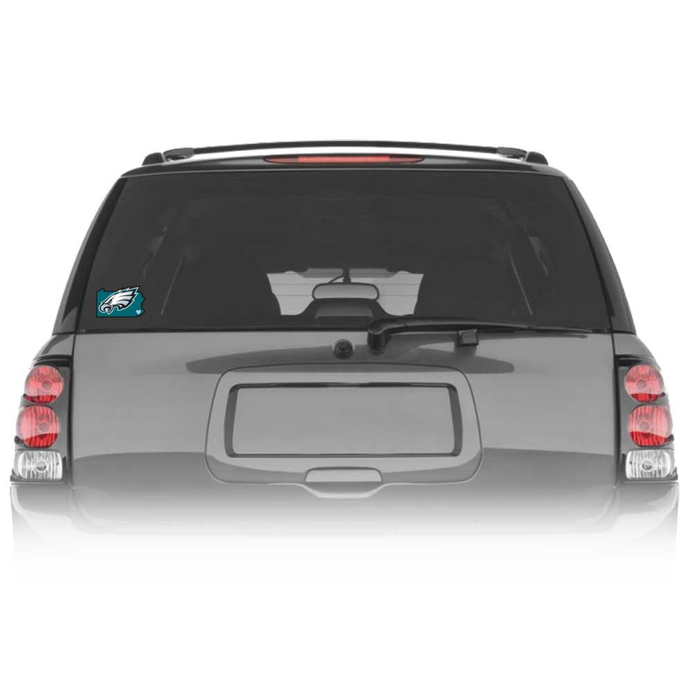 Philadelphia Eagles Home State Auto Decal (NFL) Pennsylvania Shape