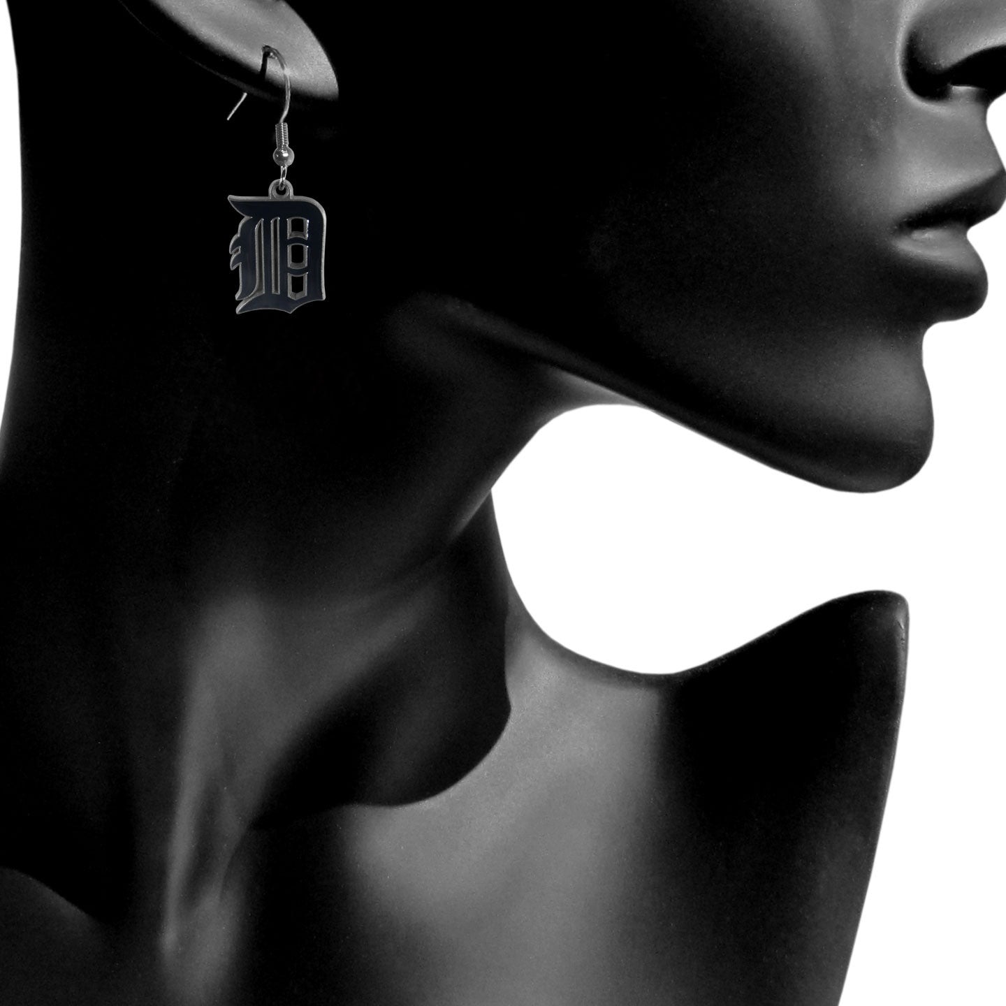 Detroit Tigers Dangle Earrings (Zinc) MLB Jewelry