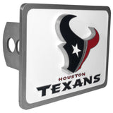 Houston Texans 3-D Metal Logo Rectangle Hitch Cover NFL Football
