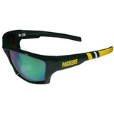 Green Bay Packers Edge Wrap Sunglasses with Microfiber Bag (NFL)