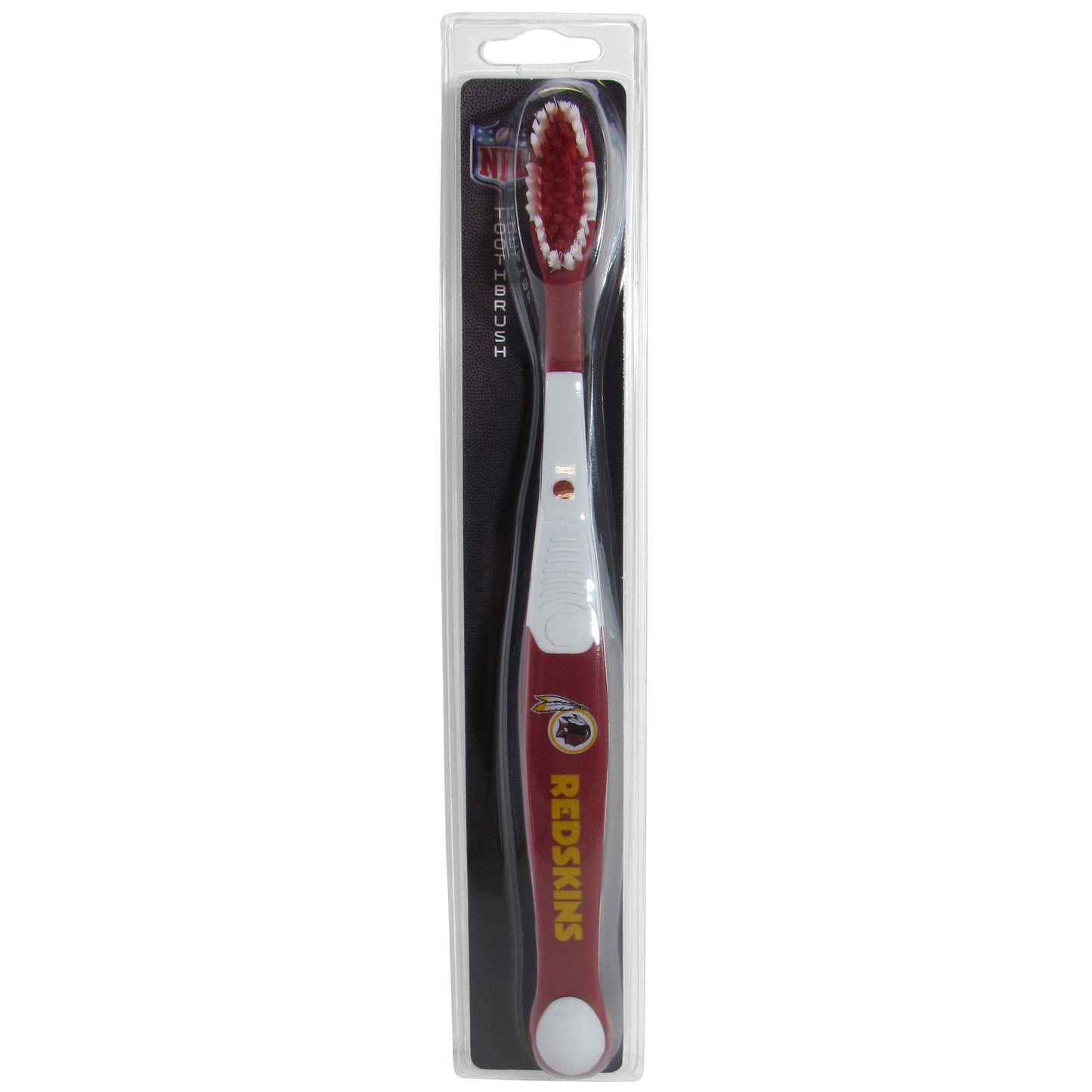 Washington Redskins MVP Adult Soft Toothbrush NFL Licensed Football