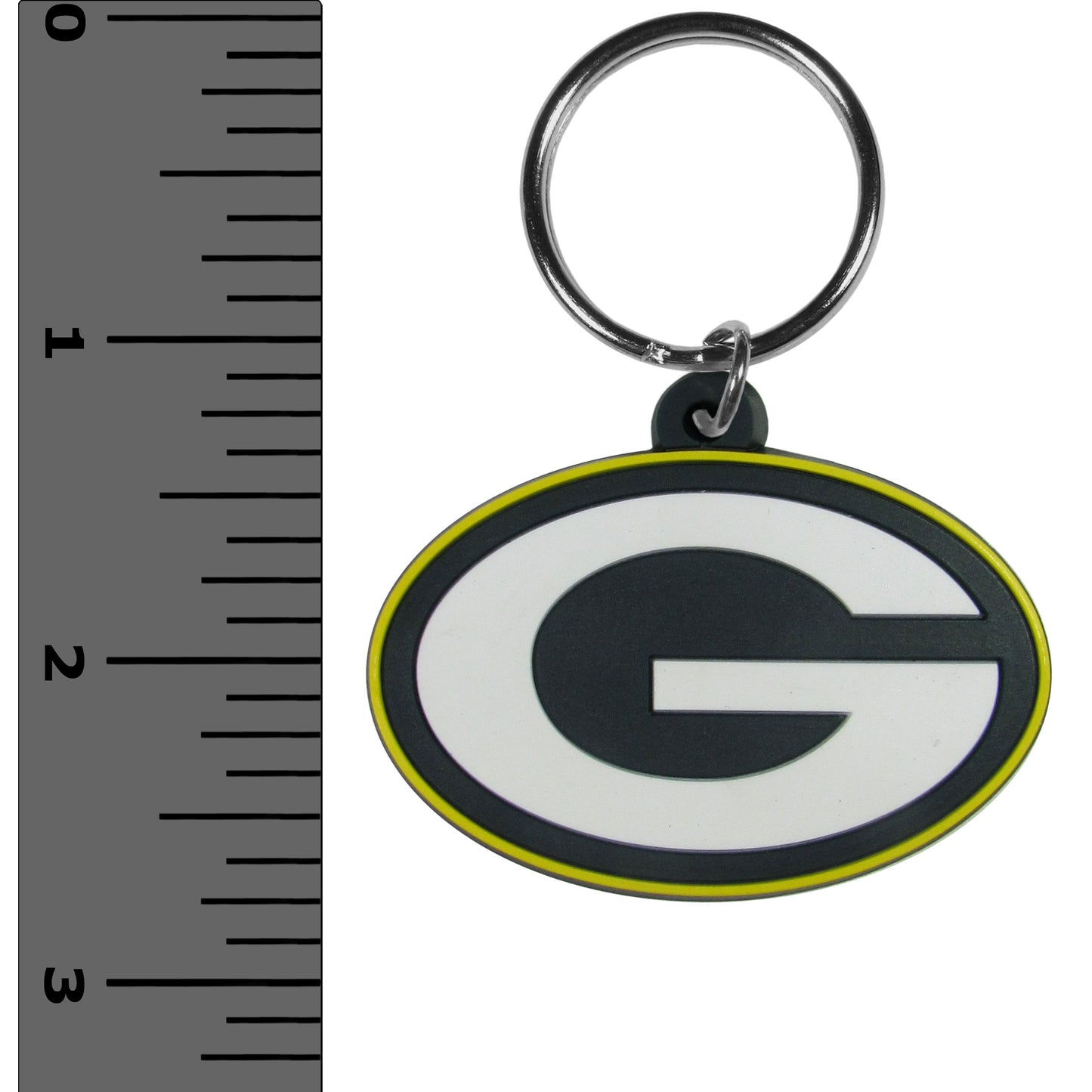 Green Bay Packers Logo Flexi Key Chain NFL Licensed Football