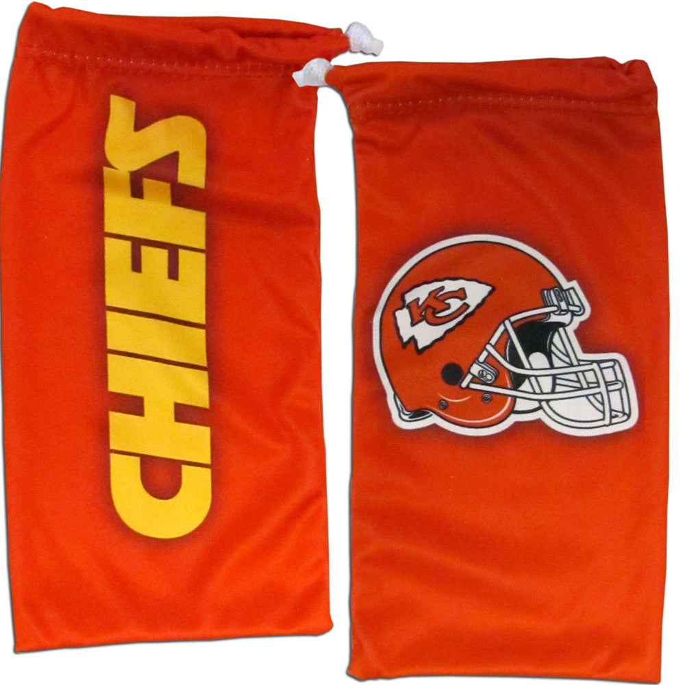 Kansas City Chiefs Wrap Sunglasses with Microfiber Bag (NFL)