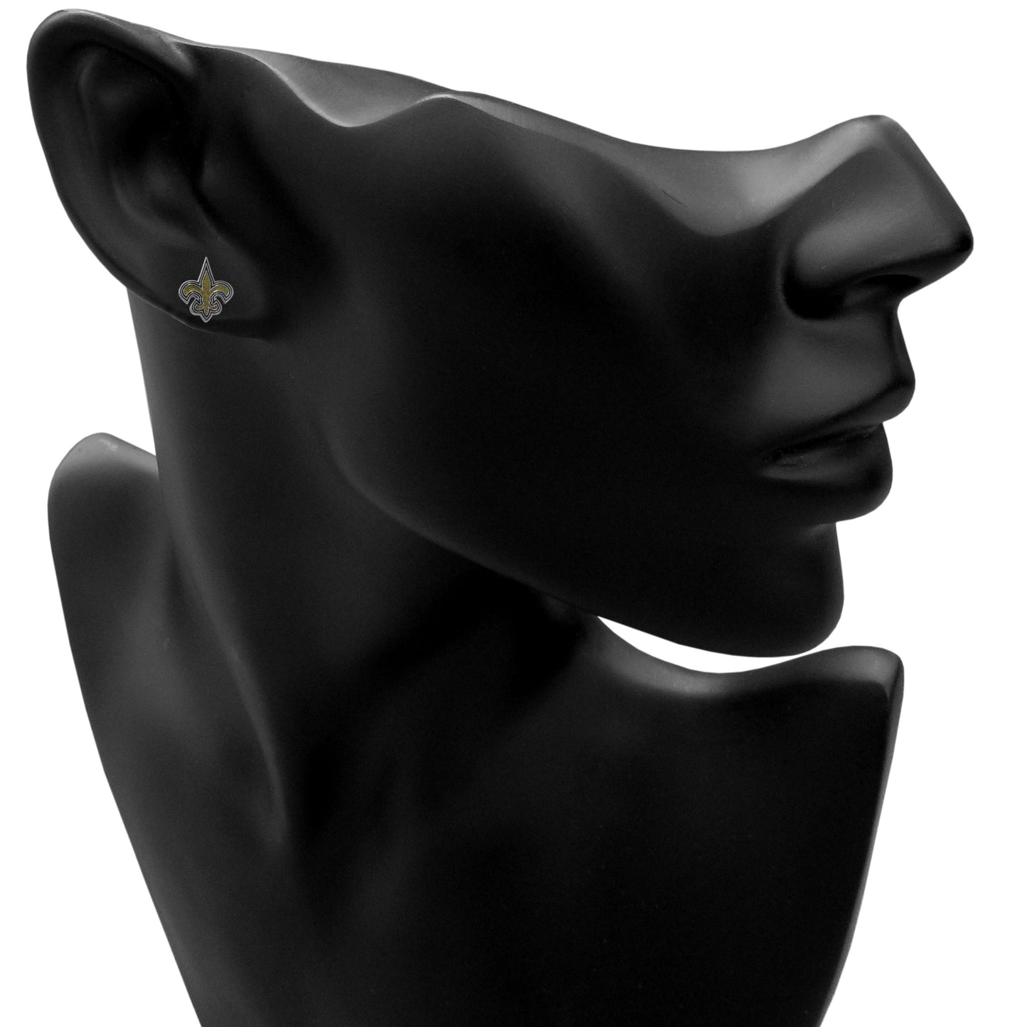 New Orleans Saints Stud Earrings (Fleur de Lis) NFL
