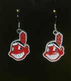 Cleveland Indians Dangle Earrings (Zinc) MLB Jewelry