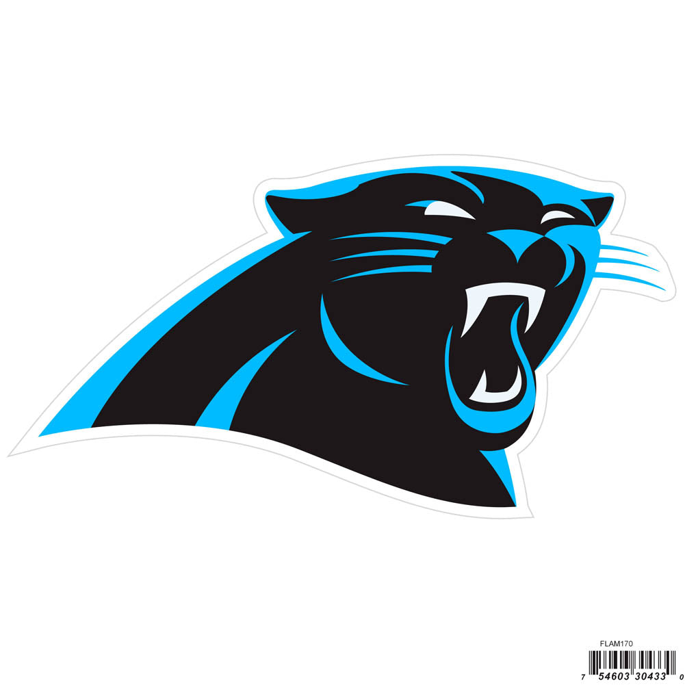 Carolina Panthers Licensed Outdoor Rated Magnet (NFL) Football