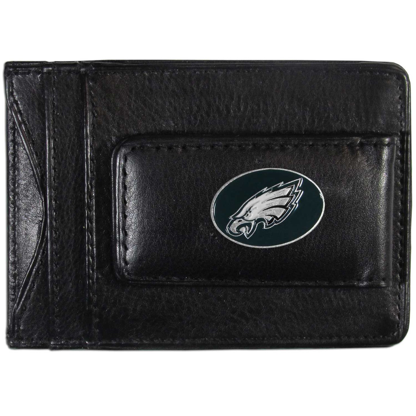 Philadelphia Eagles Fine Leather Money Clip (NFL) Card & Cash Holder