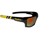 Pittsburgh Steelers Edge Wrap Sunglasses (NFL Football)