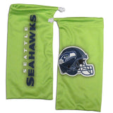 Seattle Seahawks Wrap Sunglasses with Microfiber Bag (NFL)