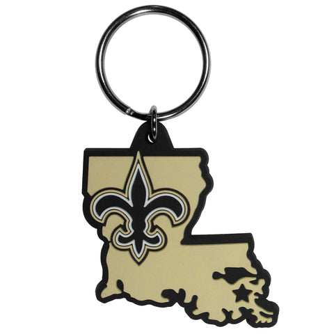New Orleans Saints Home State Flexi Key Chain NFL Football