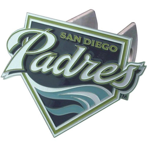 San Diego Padres 3-D Metal Hitch Cover MLB Baseball