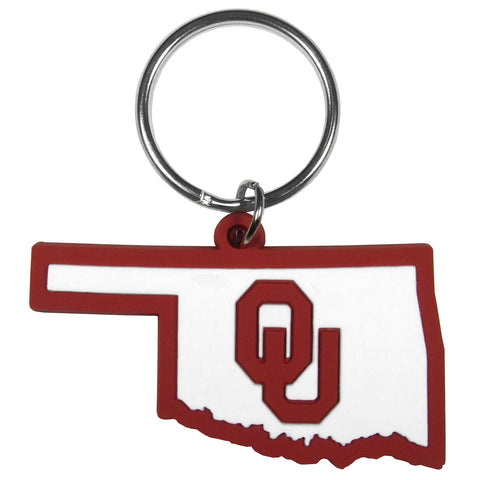 Oklahoma Sooners Home State Flexi Key Chain NCAA