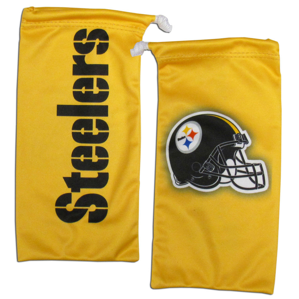 Pittsburgh Steelers Wrap Sunglasses with Microfiber Bag (NFL)