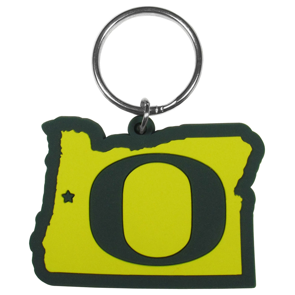 Oregon Ducks Home State Flexi Key Chain NCAA