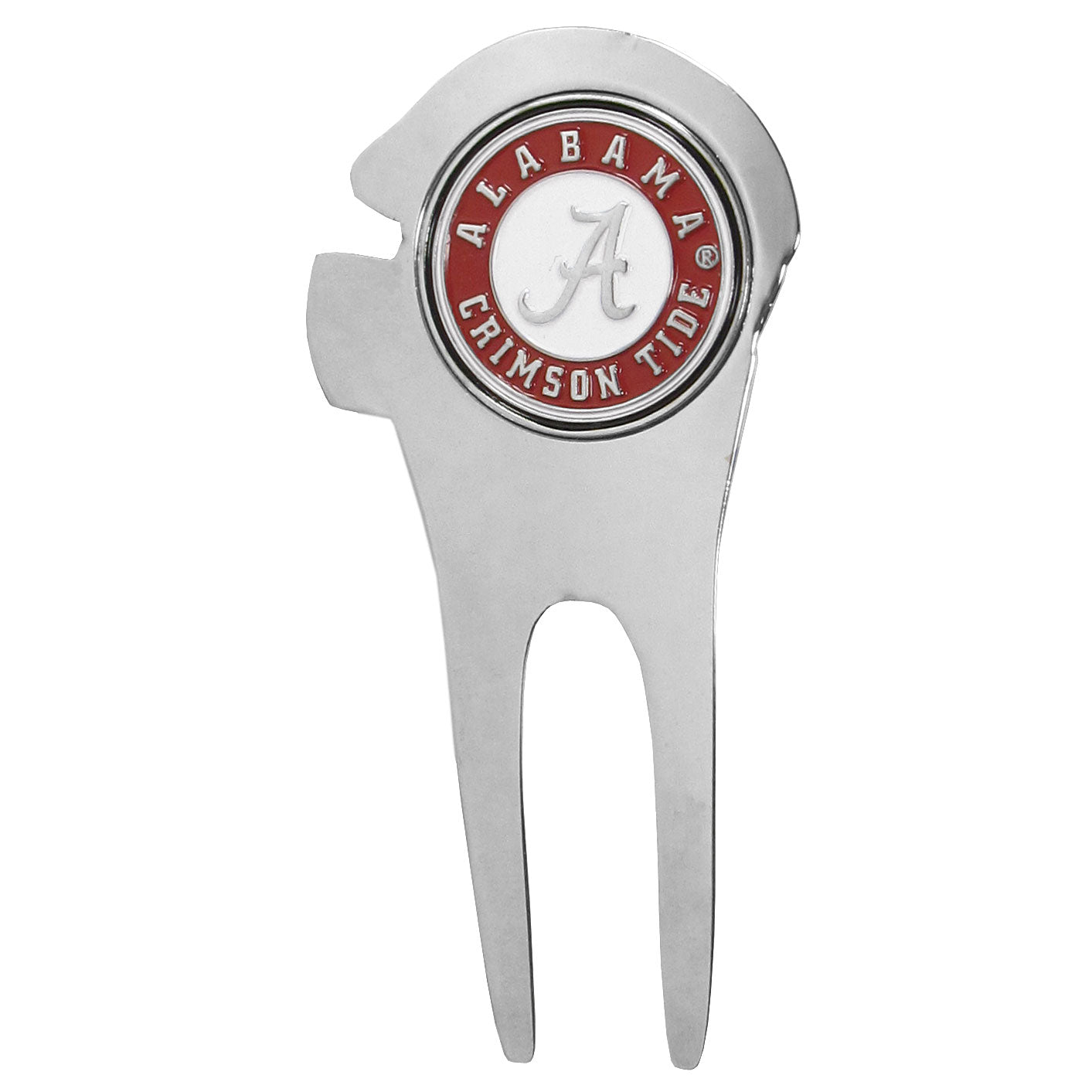 Alabama Crimson Tide Metal Helmet Divot Tool & Golf Ball Marker NCAA