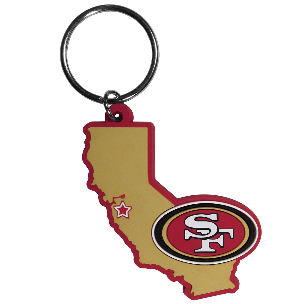 San Francisco 49ers Home State Flexi Key Chain NFL
