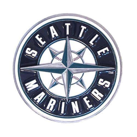 Seattle Mariners 3-D Metal Hitch Cover MLB Baseball