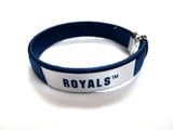 Kansas City Royals Fan Band Bracelet MLB Licensed Baseball Jewelry