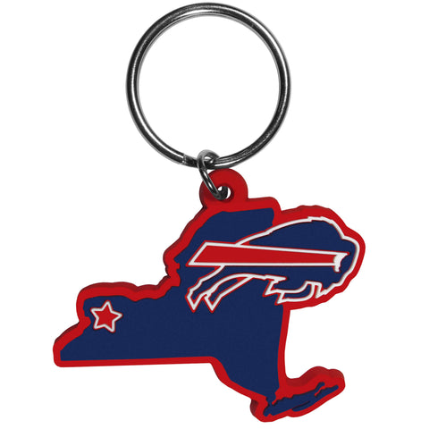 Buffalo Bills Home State Flexi Key Chain NFL