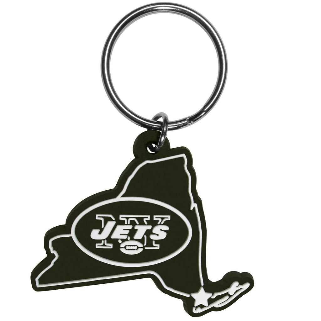 New York Jets Home State Flexi Key Chain NFL