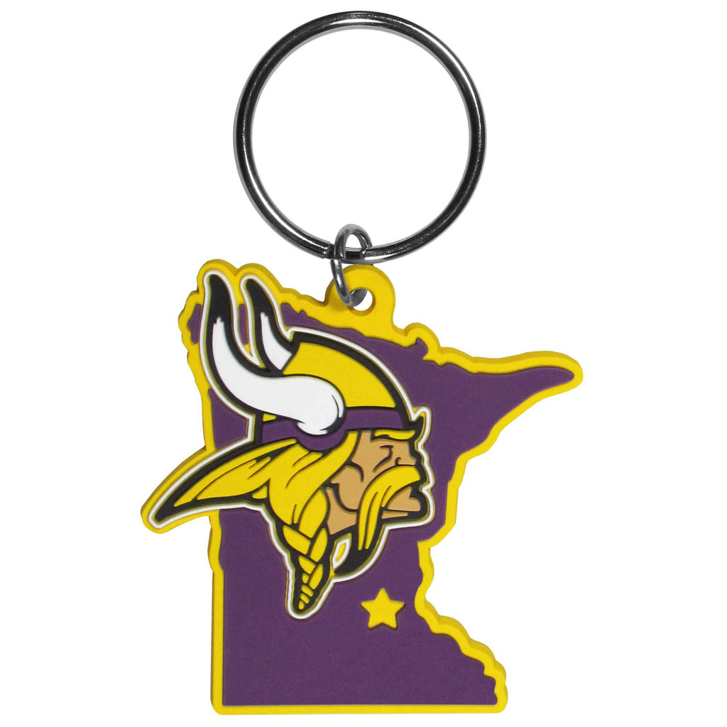 Minnesota Vikings Home State Flexi Key Chain NFL Football