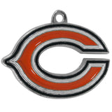 Chicago Bears 2 inch Hoop Earrings NFL Licensed Football Jewelry
