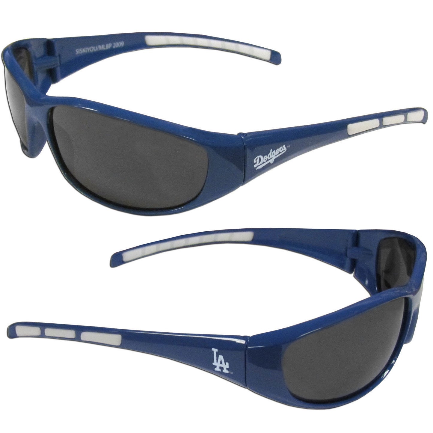 Los Angeles Dodgers Wrap Sunglasses with Hard Shell Case (MLB)