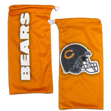 Chicago Bears Chrome Wrap Sunglasses with Microfiber Bag (NFL)