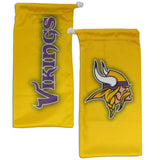 Minnesota Vikings Wrap Sunglasses with Microfiber Bag (NFL)
